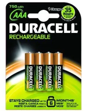 DURACELL Akumulator AAA/LR3 750mAh B4