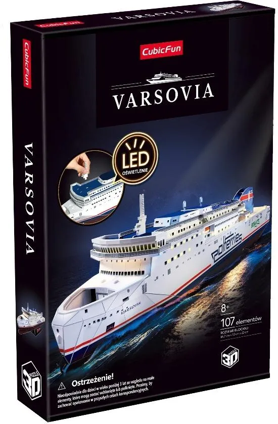 3D Puzzle - Prom Varsovia