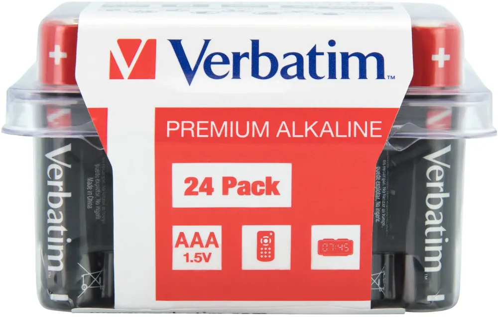 Alkaline Batteries AAA LR03 24-pack 49504