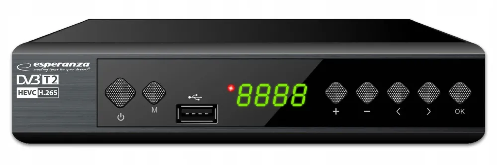 DVB-T2 H.265/HEVC Digital Tuner/Decoder