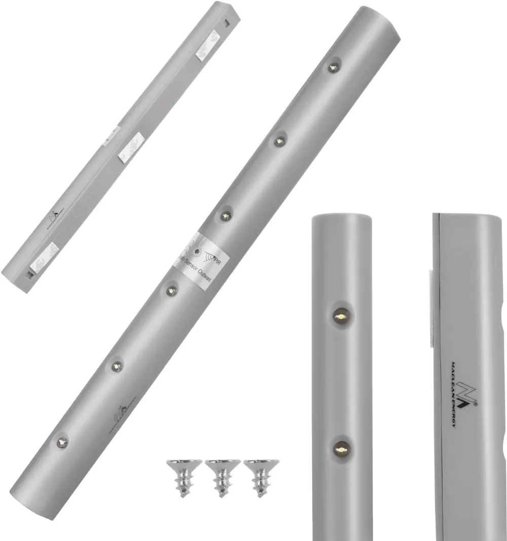 Under-cupboard kitchen lamp with motion sensor 6LED longitudinal MCE123 5xAAA