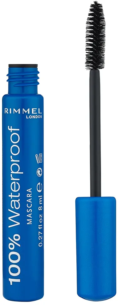 Mascara Rimmel 100% Waterproof, 8g