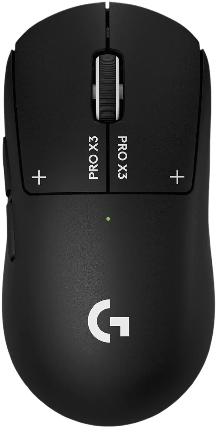 Mouse gaming wireless Logitech PRO X3 Superstrike, 48000 DPI, Negru