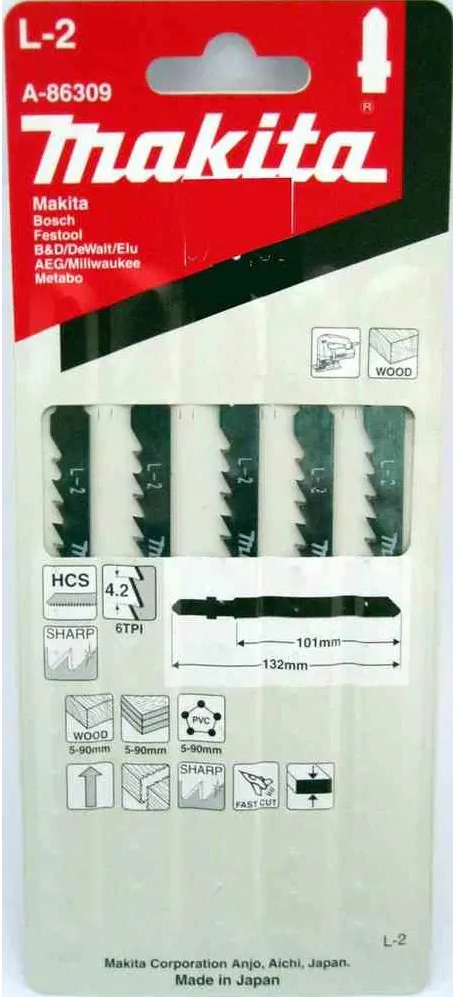 Makita Jigsaw Blade L-2