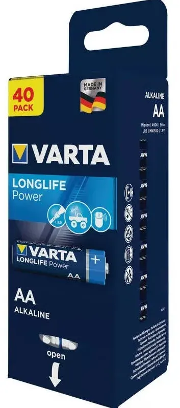 Varta - set baterii  AA - Longlife Power - 40 buc