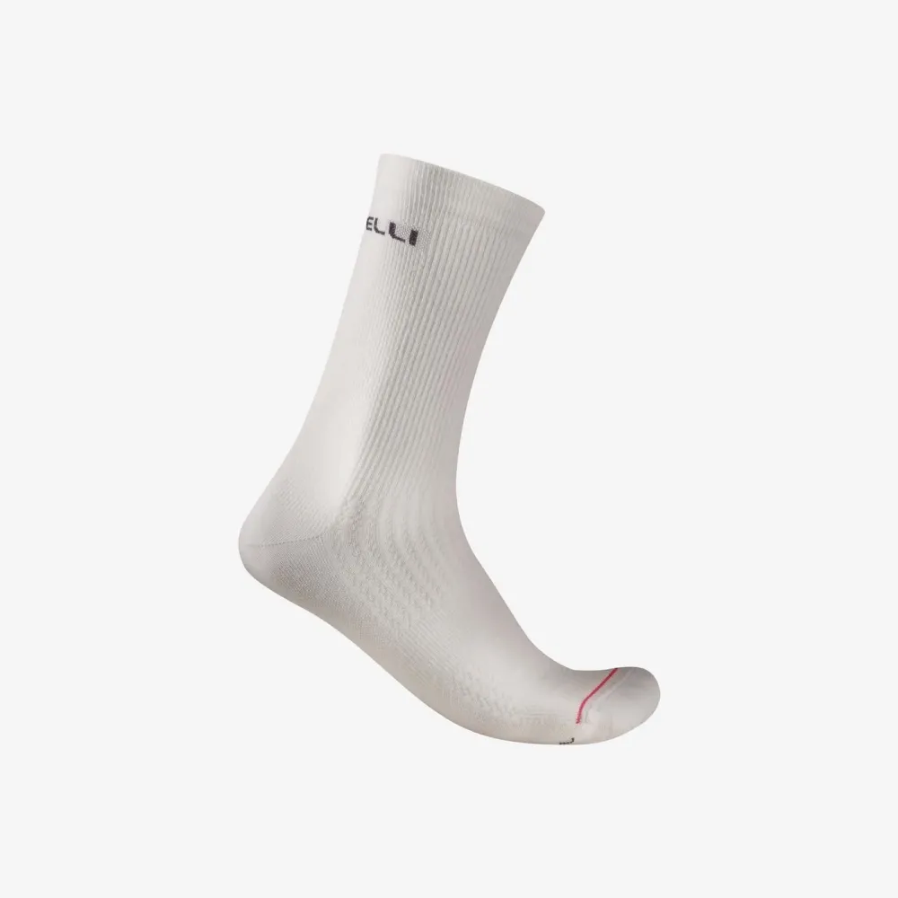 Castelli - sosete ciclism - Bandito 2 Merino 18 Sock - alb - LXL - 40-43
