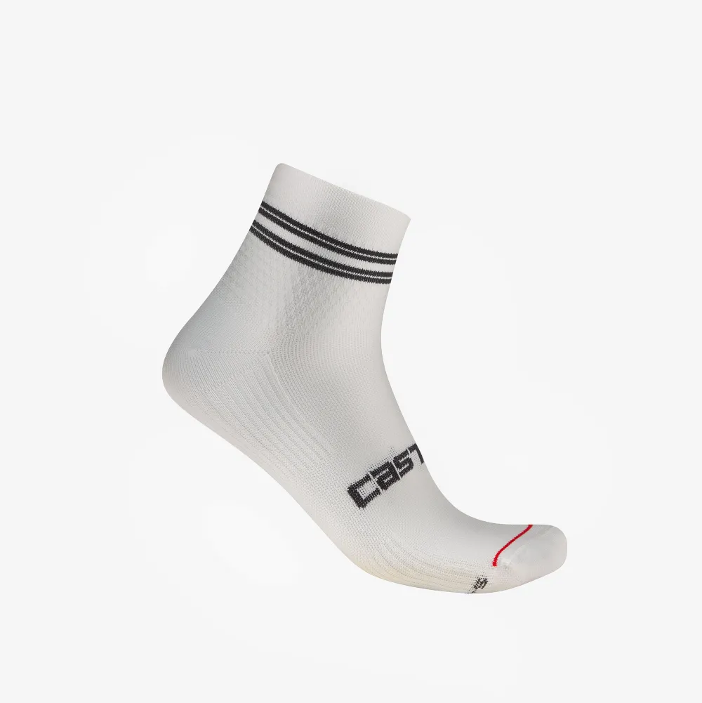 Castelli - sosete ciclism - Anima 7 Sock - alb - SM - 35-39