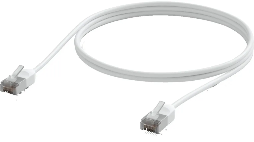 Ubiquiti UniFi Premium Outdoor Patch Cable Cat6A 8m White