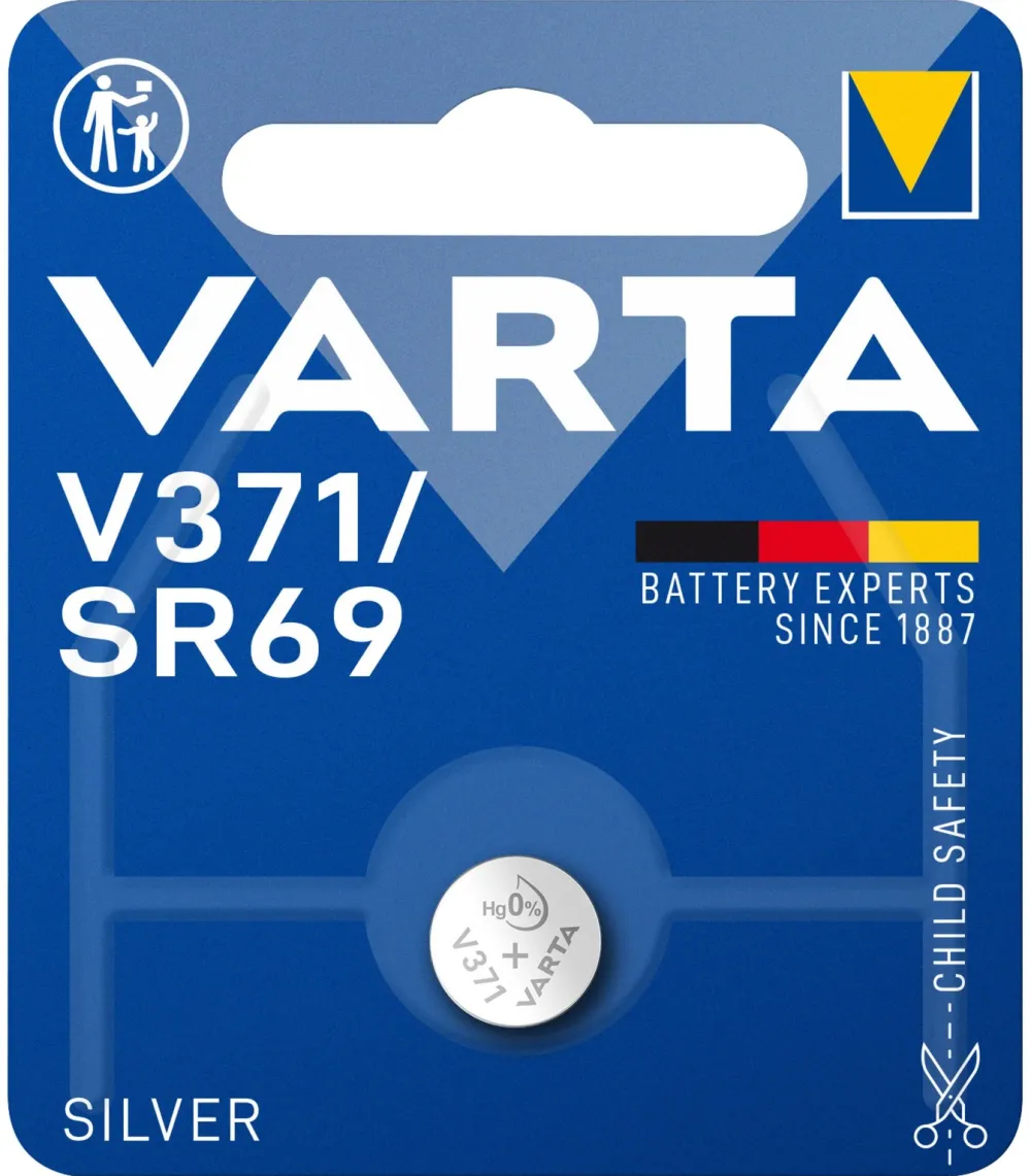 Varta Chron V371, srebro, 1.55V (0371-101-111)