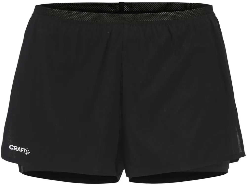 Craft - pantaloni scurti - Race Day Split Shorts - Black - M