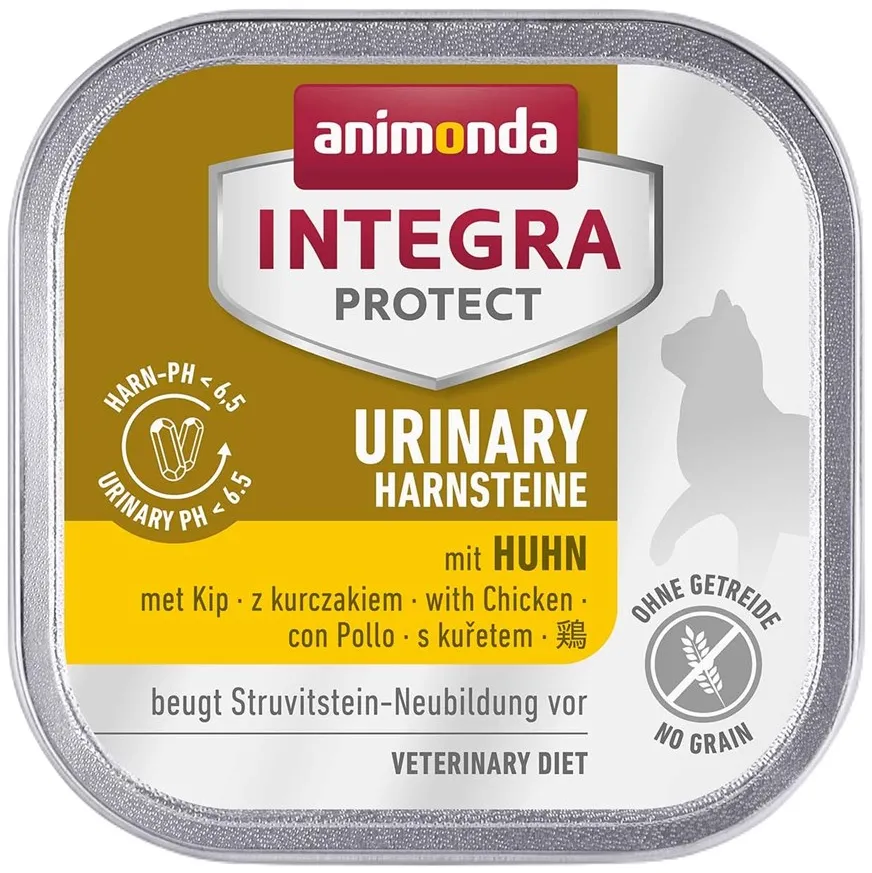 ANIMONDA Integra Protect Harnsteine for cats flavour: chicken - 100g