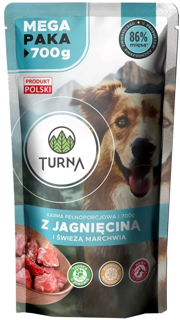 TURNA with lamb – wet dog food – 700g