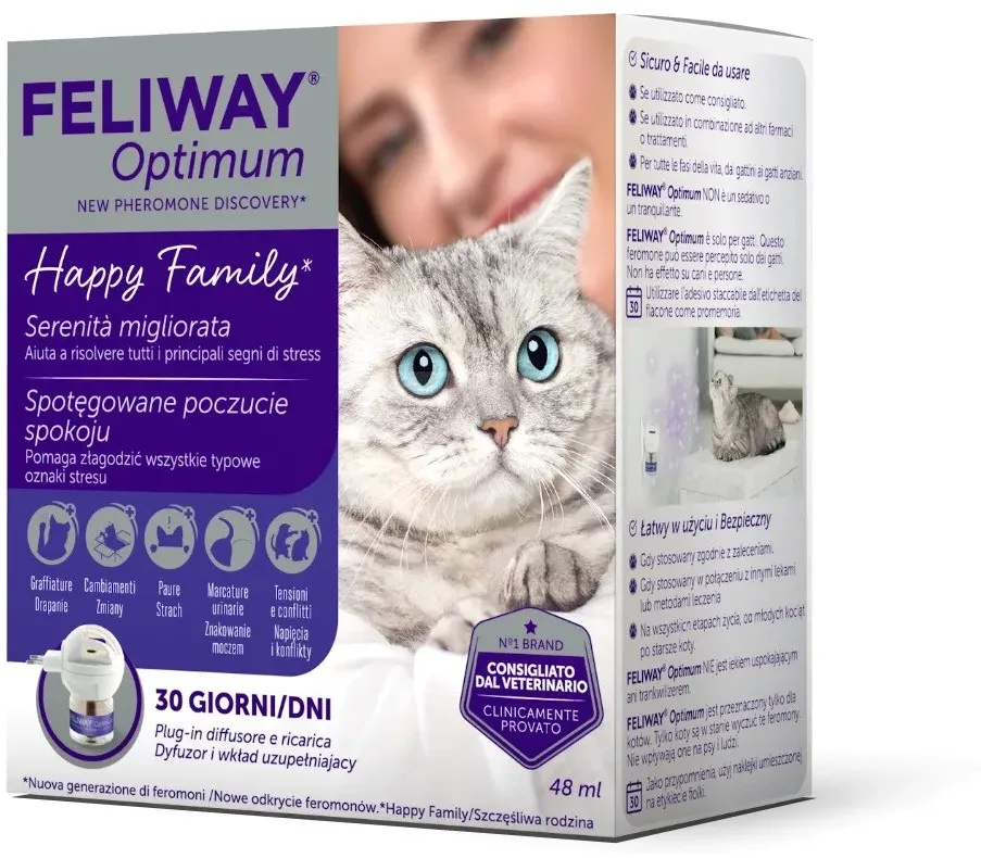 CEVA Feliway Optimum - diffuser and refill