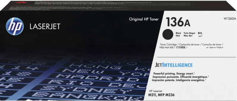 Toner laser HP 136A W1360A original negru
