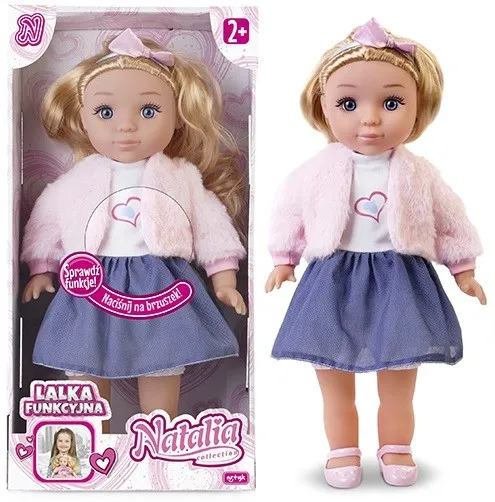Jucarie Educationala Artyk Functional Natalia doll 36 cm