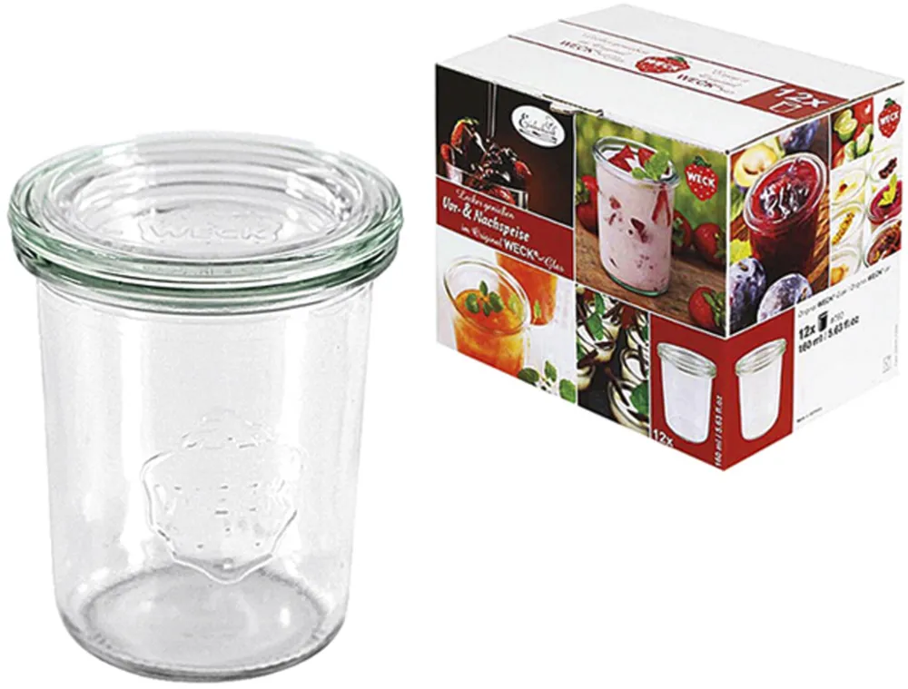Weck Mold Jar 160ml Set of 12