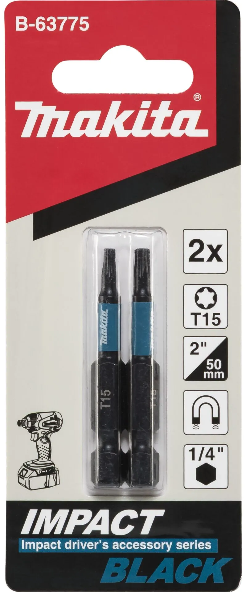 Makita Bit T15x50mm 2Stk.