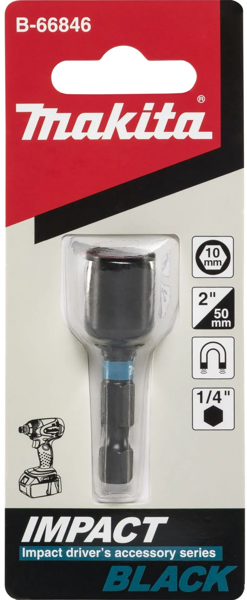 Makita Steckschlüssel 1/4 SW10