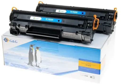 Set 2 tonere G&G compatibil HP 83AD CF283AD negru