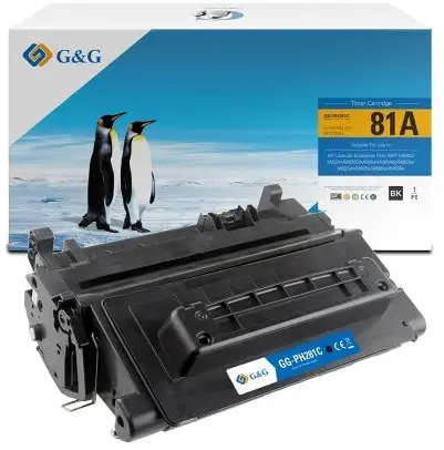 Toner G&G compatibil HP 81A CF281A negru