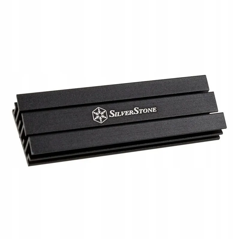 Cooler Silverstone SST-TP02-M2, M.2 Passivecooler Aluminium