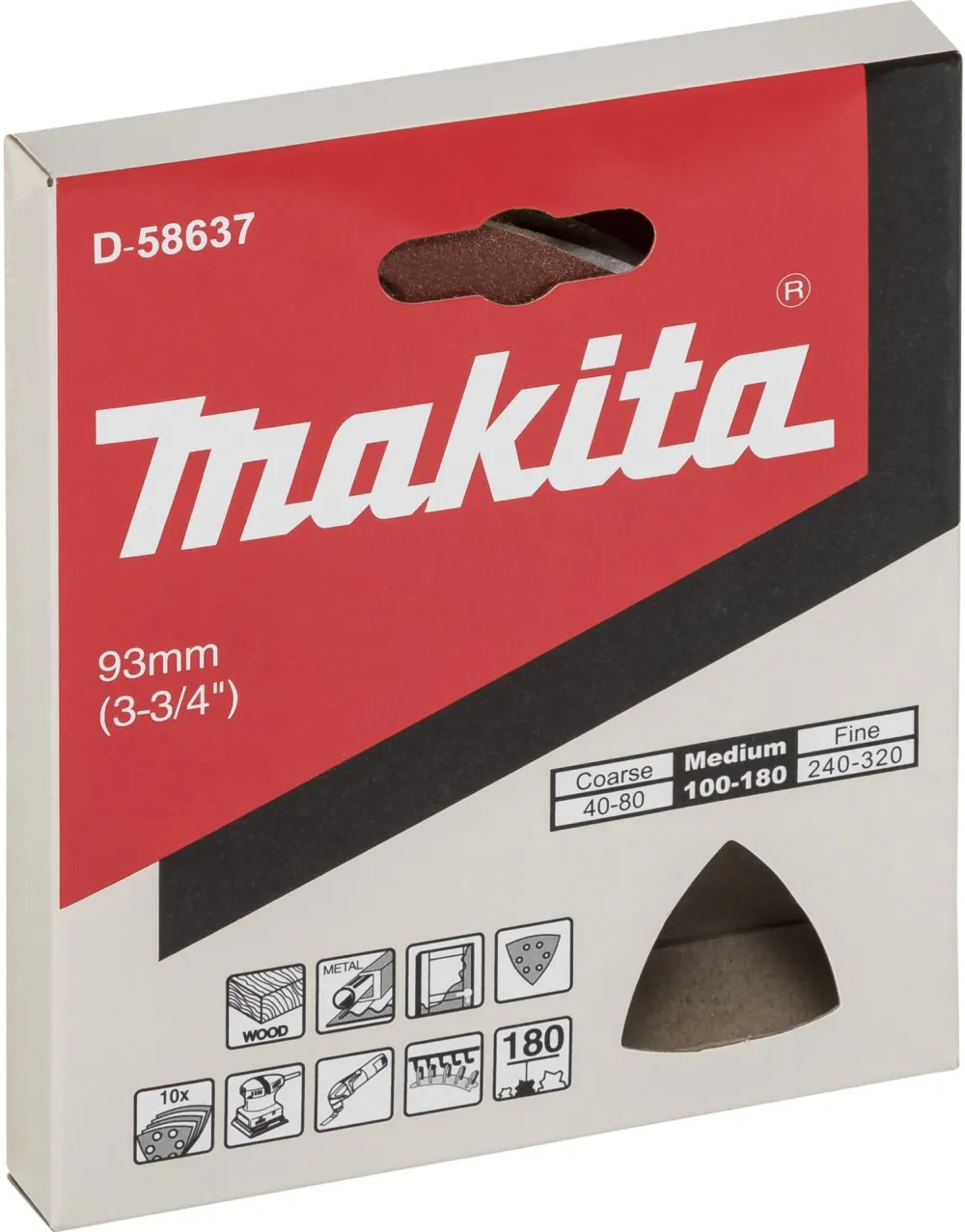Makita Delta Sandpaper Wood K180 K180