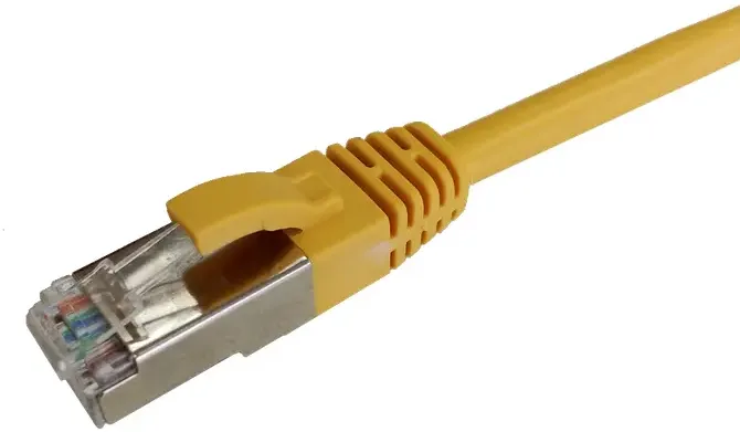 Cablu retea OEM RJ45 Cat5e SF/UTP 5 m galben