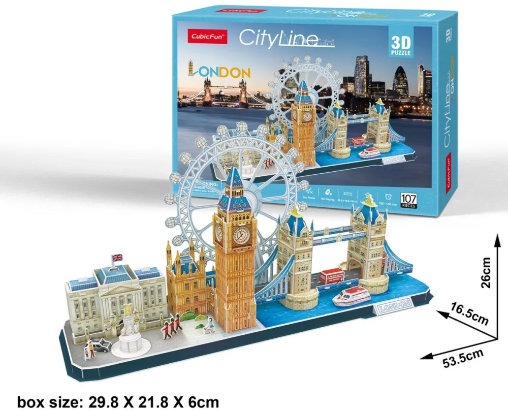 Puzzle 3D City Line London
