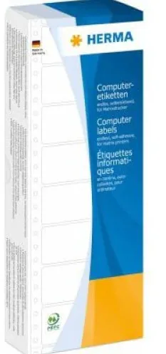 HERMA Computeretiketten gelb 88,9x35,7 mm Papier 2000 St.