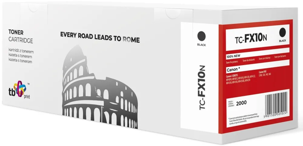 Toner TB Print TC-FX10N compatibil Canon FX10 negru