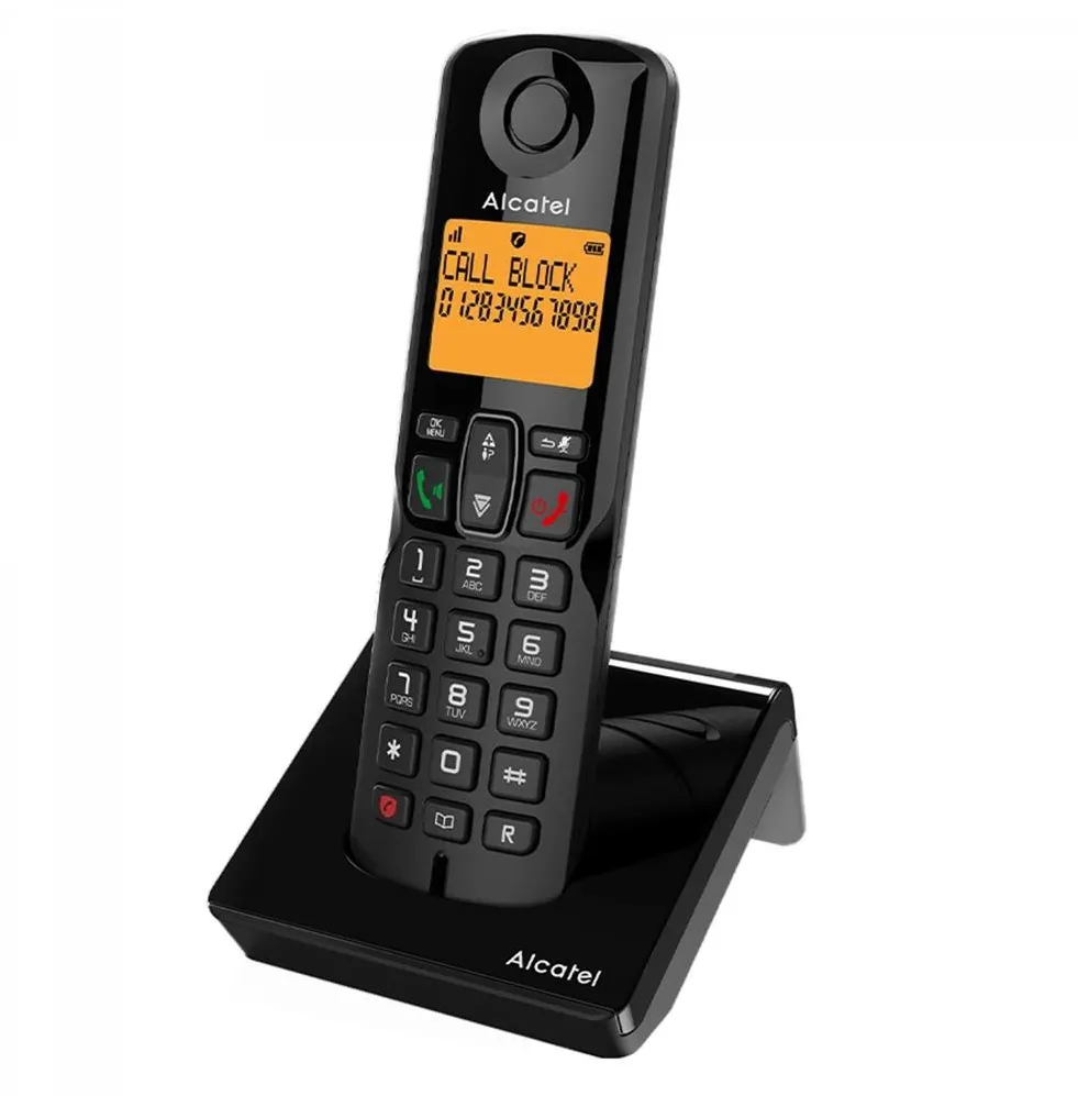 Telefon fix fara fir Alcatel S280 DE negru