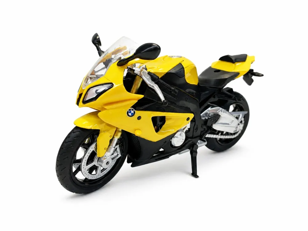 Motorcycle MSZ 1/12 BMW S1000 RR yellow