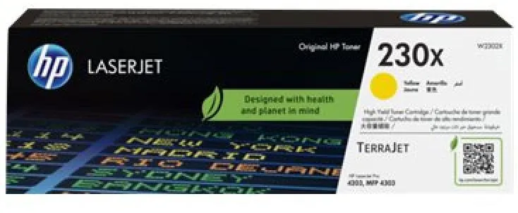 HP Cartridge No 230X HP230X HP 230X Yellow Gelb (W2302X)