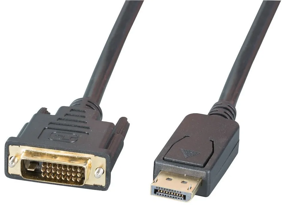 Cablu EFB K5564SW.1V2 DisplayPort la DVI tata-tata 1 m negru