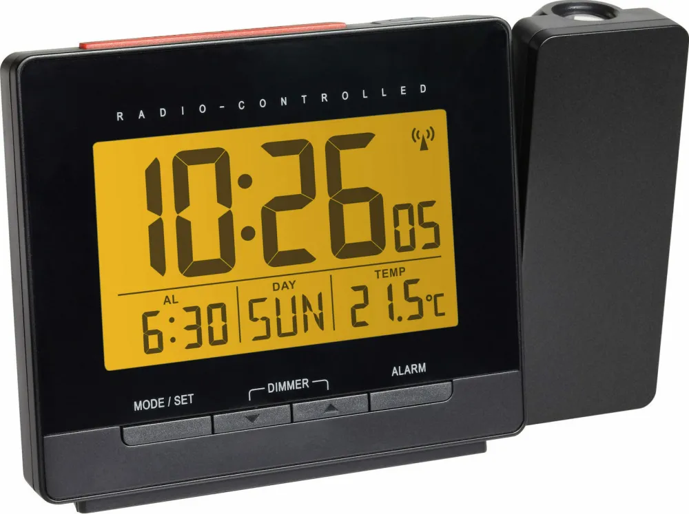 Ceas desteptator radio digital TFA 60.5016.01 negru