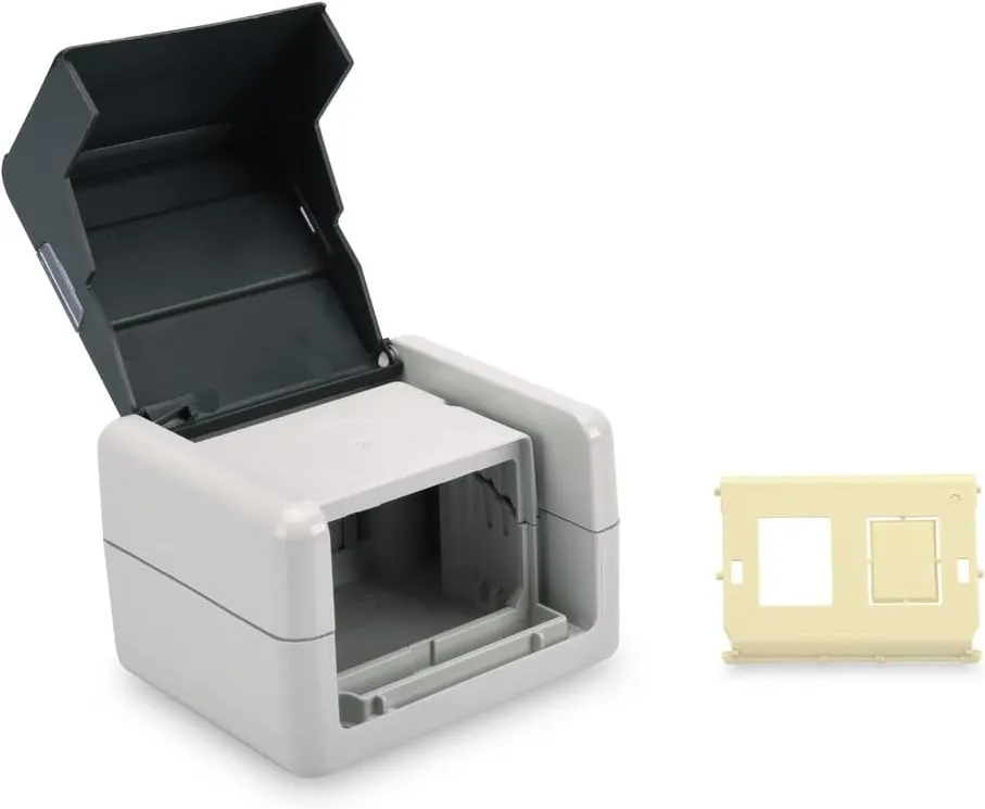 Cutie montaj aparent Digitus DN-93844-OD-2 pentru 2 module Keystone IP44