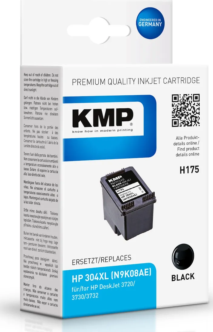 Cartus cerneala KMP compatibil HP 304XL negru