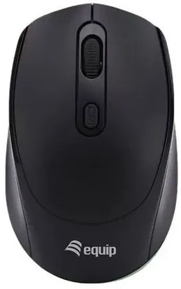 Mouse wireless compact EQUIP 245122 Dual Mode 4 butoane ambidextru negru