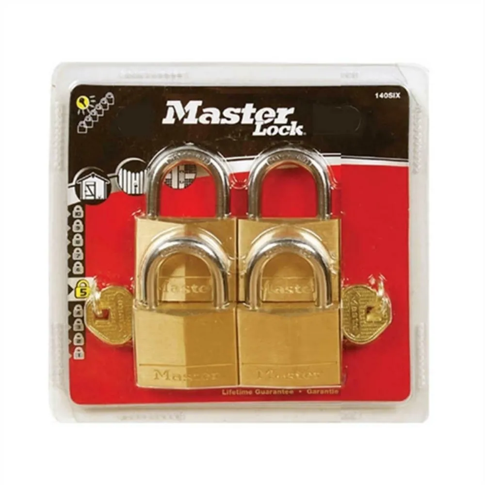 Set 4 lacate Master Lock 150EURQNOP 50 mm