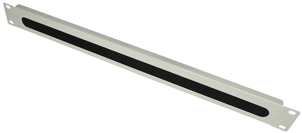 Panou de trecere cabluri cu perie Good Connections GC-N0039 19" 1U gri deschis