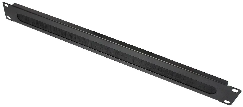 Panou de trecere cabluri cu perie Good Connections GC-N0040 19" 1U negru