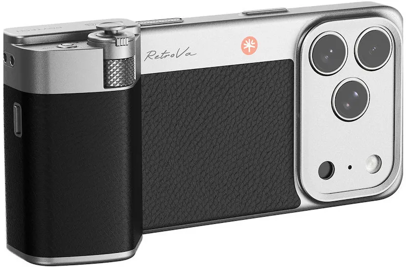 Kit grip pentru telefon PGYTECH RetroVa iPhone 17 Pro