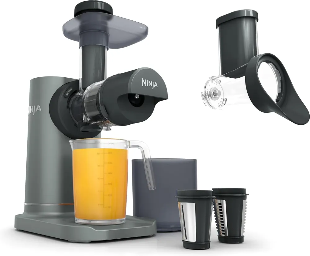 Storcator cu presare la rece NINJA JC152EU 3 in 1 recipiente 700 ml si 1,1 l