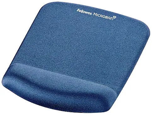 Mouse pad FELLOWES PlushTouch niebieska