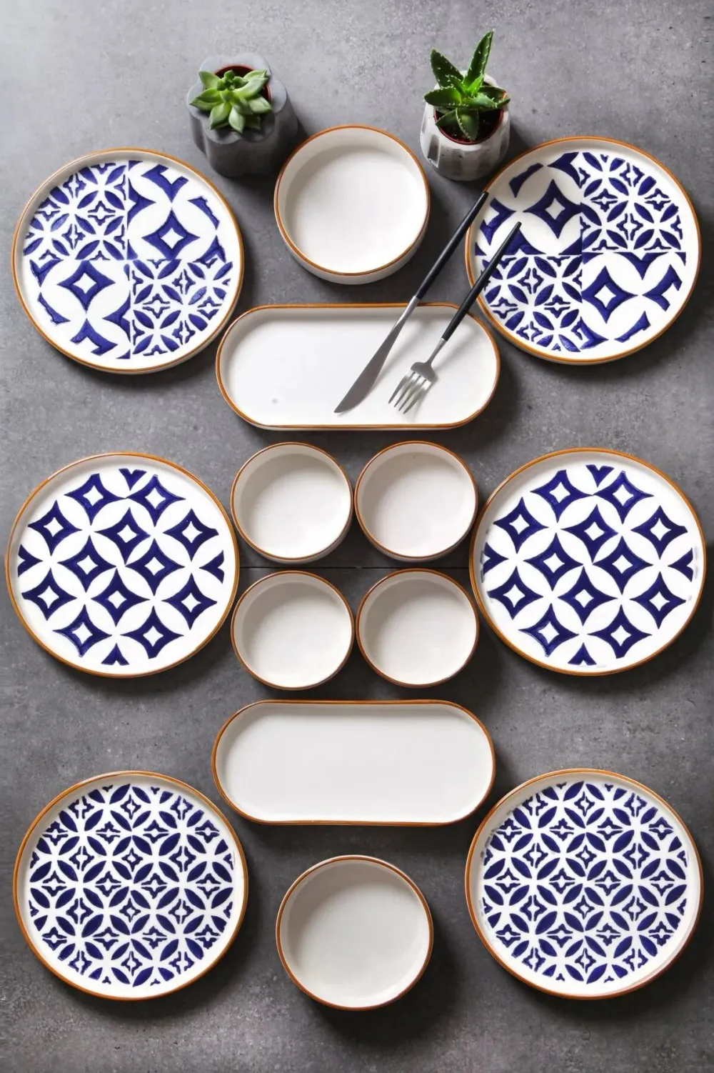 Set pentru micul dejun (14 piese) Hermia MCH10552, Multicolor