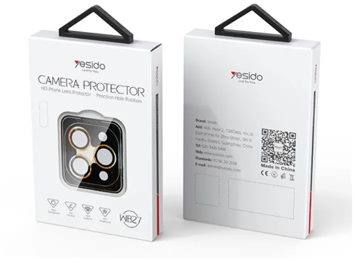 yesido Lens Protector WB27 for iPhone 14 Black