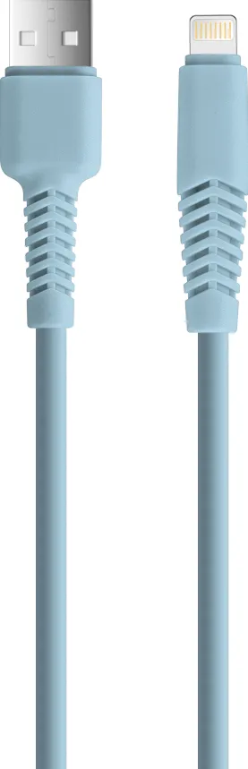 Setty cable USB - Lightning 1,5 m 2,1A KSA-L-1.523 blue