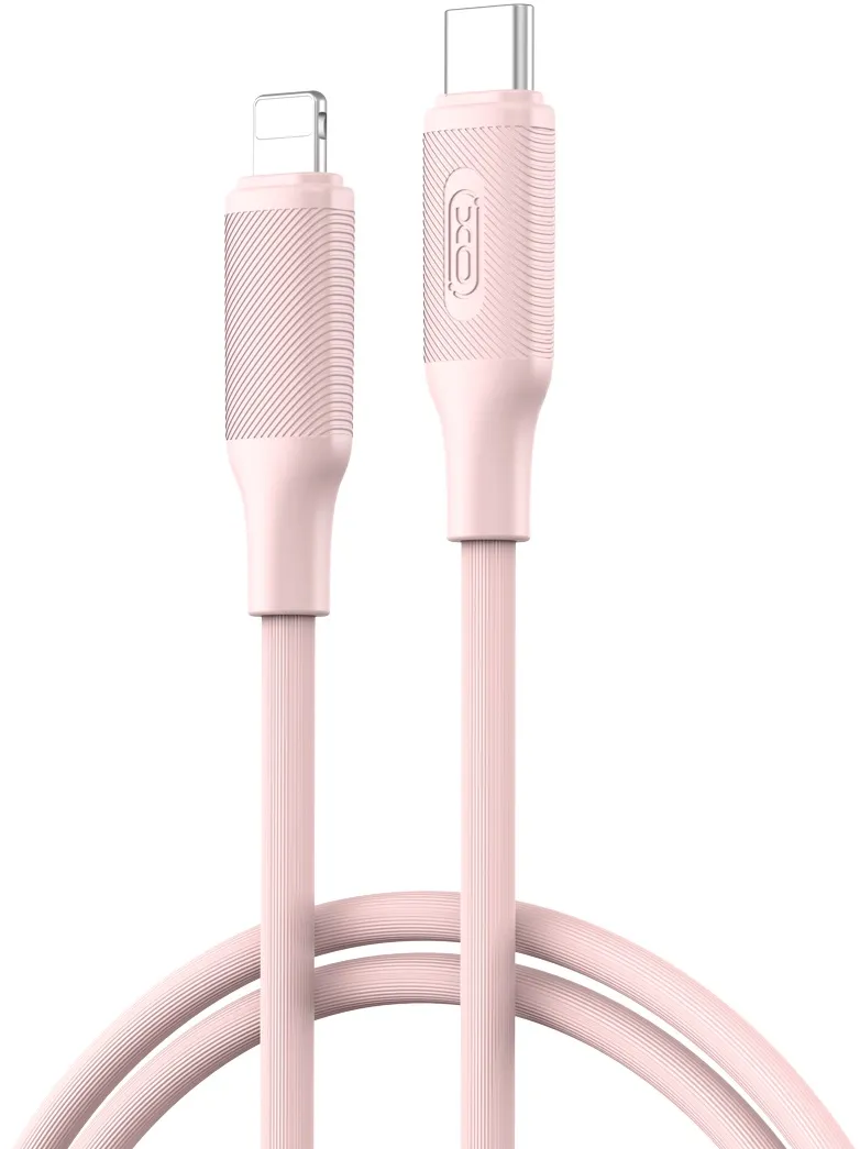 XO cable NB-Q265A PD USB-C - Lightning 1,0m 27W pink