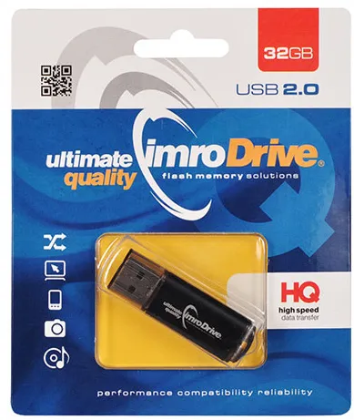 Imro pendrive 32GB USB 2.0 Black
