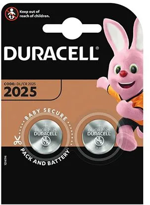 Batteries CR2025 blister 2pcs